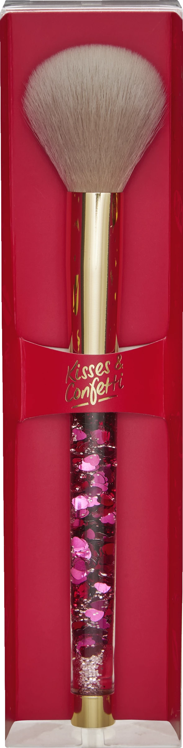 RIVAL Loves Me Kisses & Confetti Powder Brush