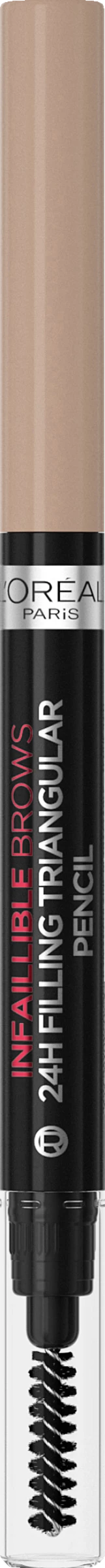 L’Oréal Paris Infaillible 24H Brow Filling Triangular Pencil 6.0 Dark Blonde