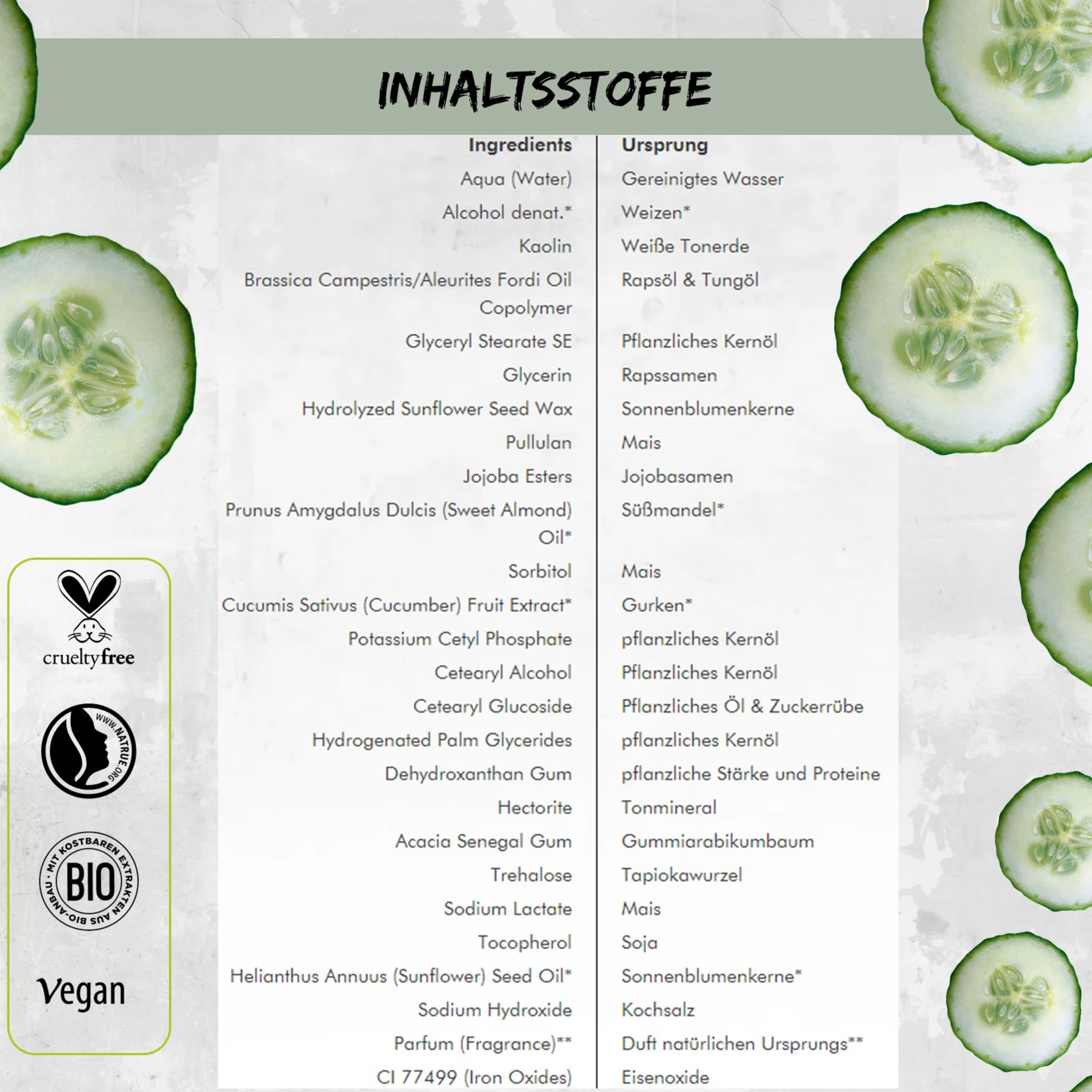 Sante Fresh Cucumber Volume Mascara Extra Black – Bild 8