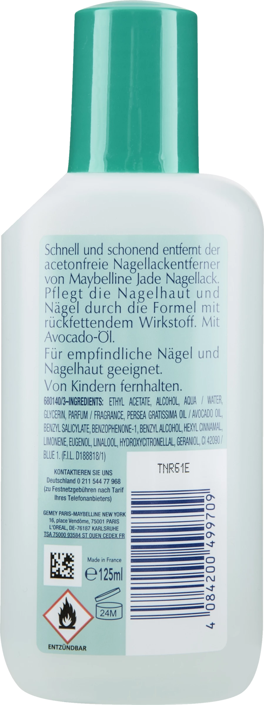 Maybelline New York Express Nails Nagellackentferner Acetonfrei – Bild 2