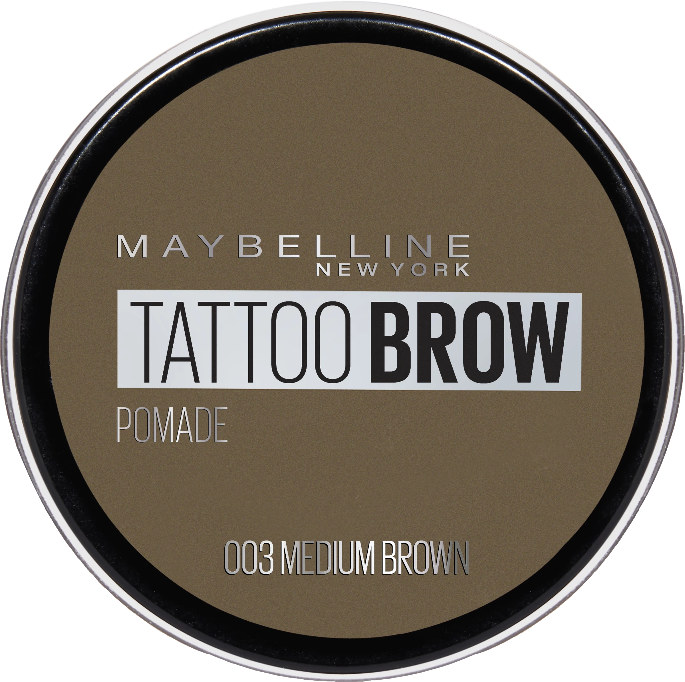 Maybelline New York Tattoo Brow Pomade Pot Augenbrauenpomade Nr. 03 Medium