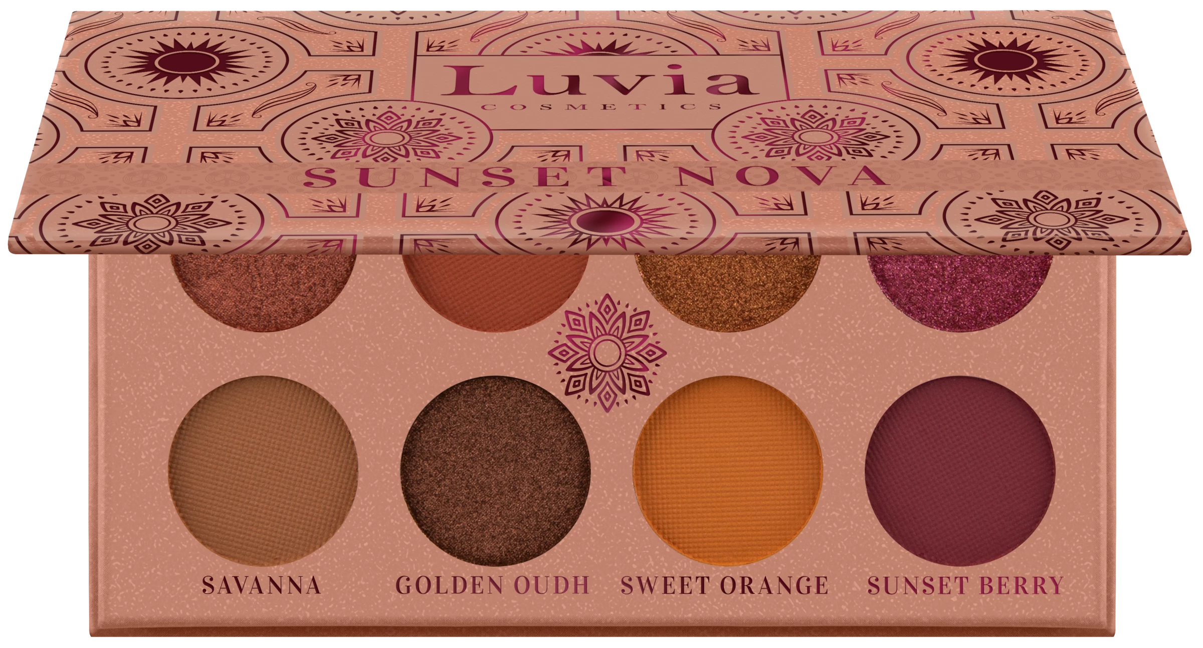 Luvia Cosmetics Lidschattenpalette Sunset Nova – Bild 4