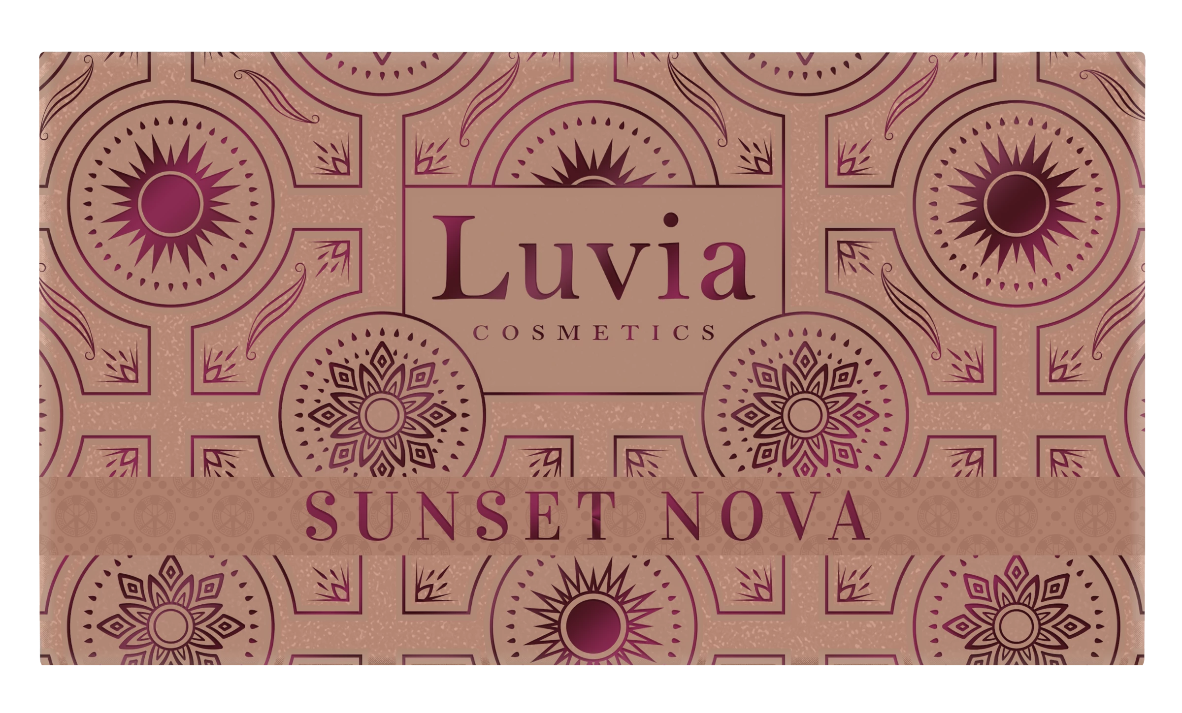 Luvia Cosmetics Lidschattenpalette Sunset Nova – Bild 5
