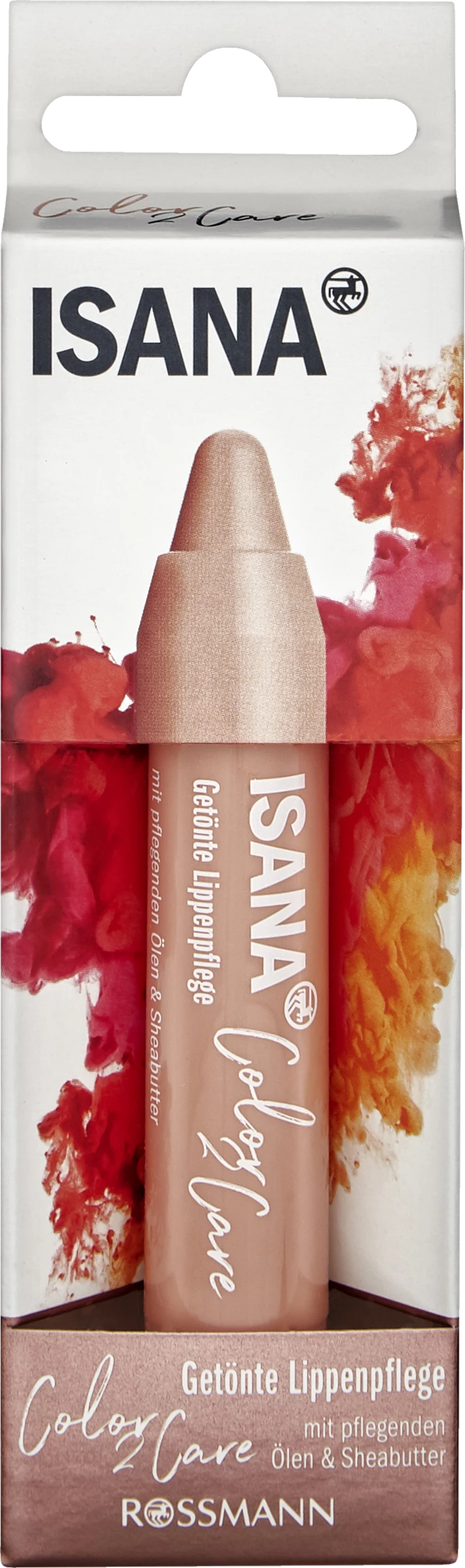 ISANA Getönte Lippenpflege Color 2 Care Nude
