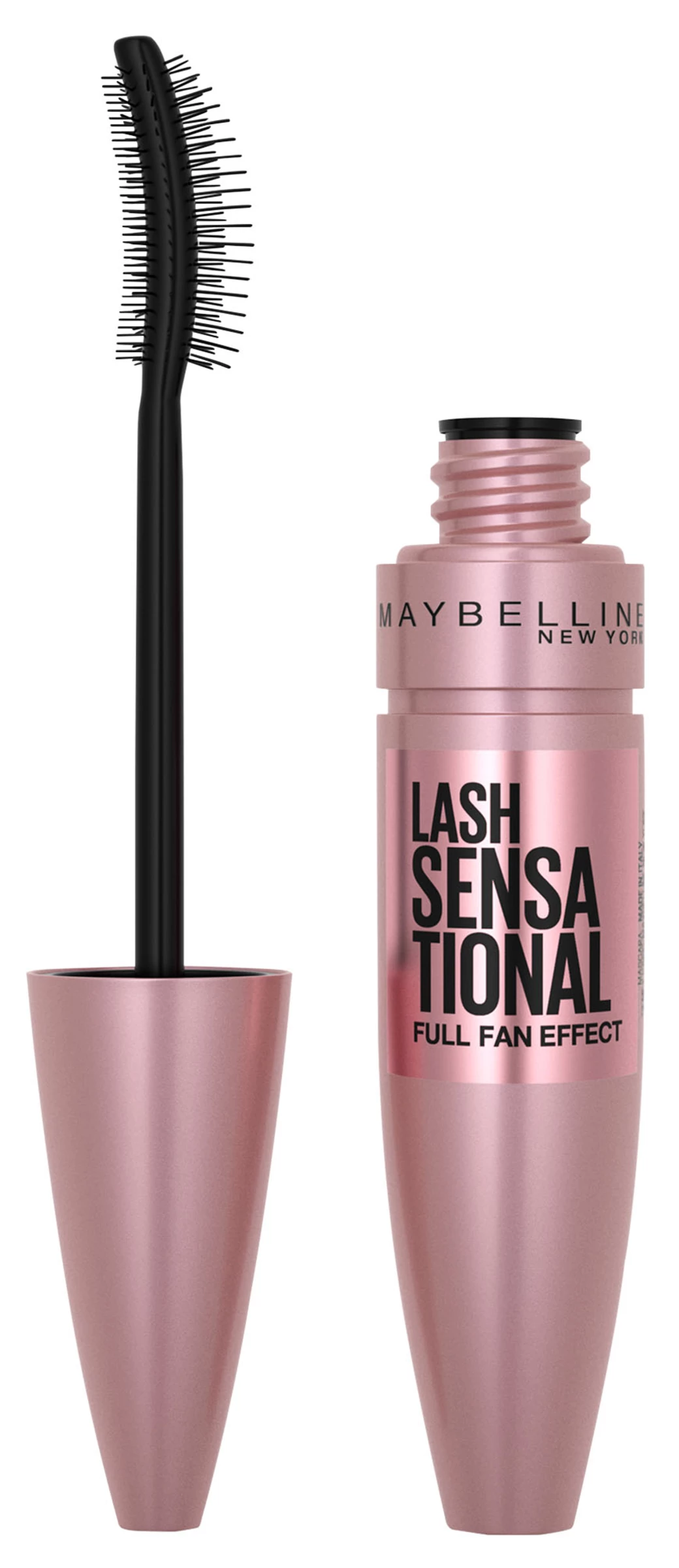 Maybelline New York Lash Sensational Voller-Wimpern-Fächer Mascara In Very Black – Bild 2