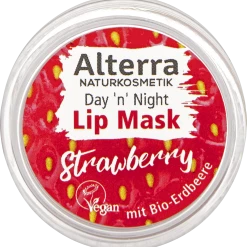 Alterra NATURKOSMETIK Day 'n' Night Lip Mask 01 Strawberry