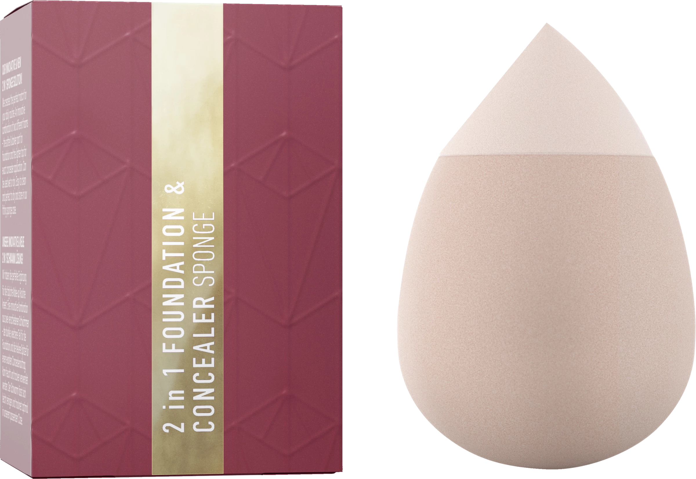 L.O.V 2 In 1 Foundation & Concealer Sponge