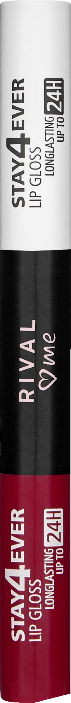 RIVAL Loves Me Stay4ever Lipgloss 12 Gala Red