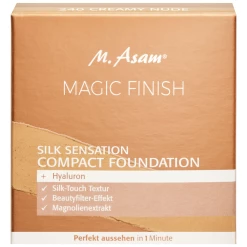 M. Asam MAGIC FINISH Silk Sensation Compact Foundation 240 Creamy Nude