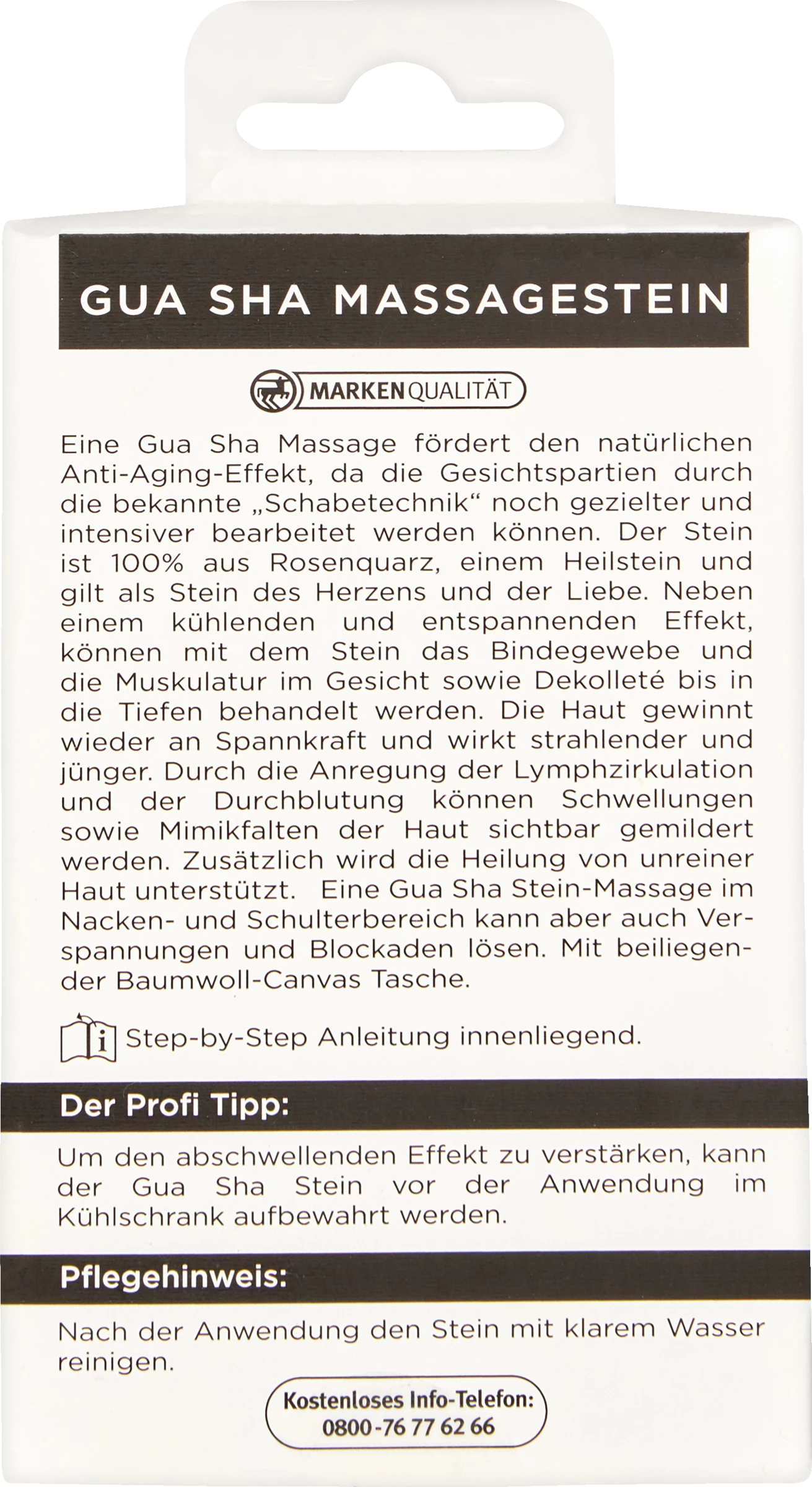 FOR YOUR Beauty Gua Sha Massagestein "Herz" – Bild 2