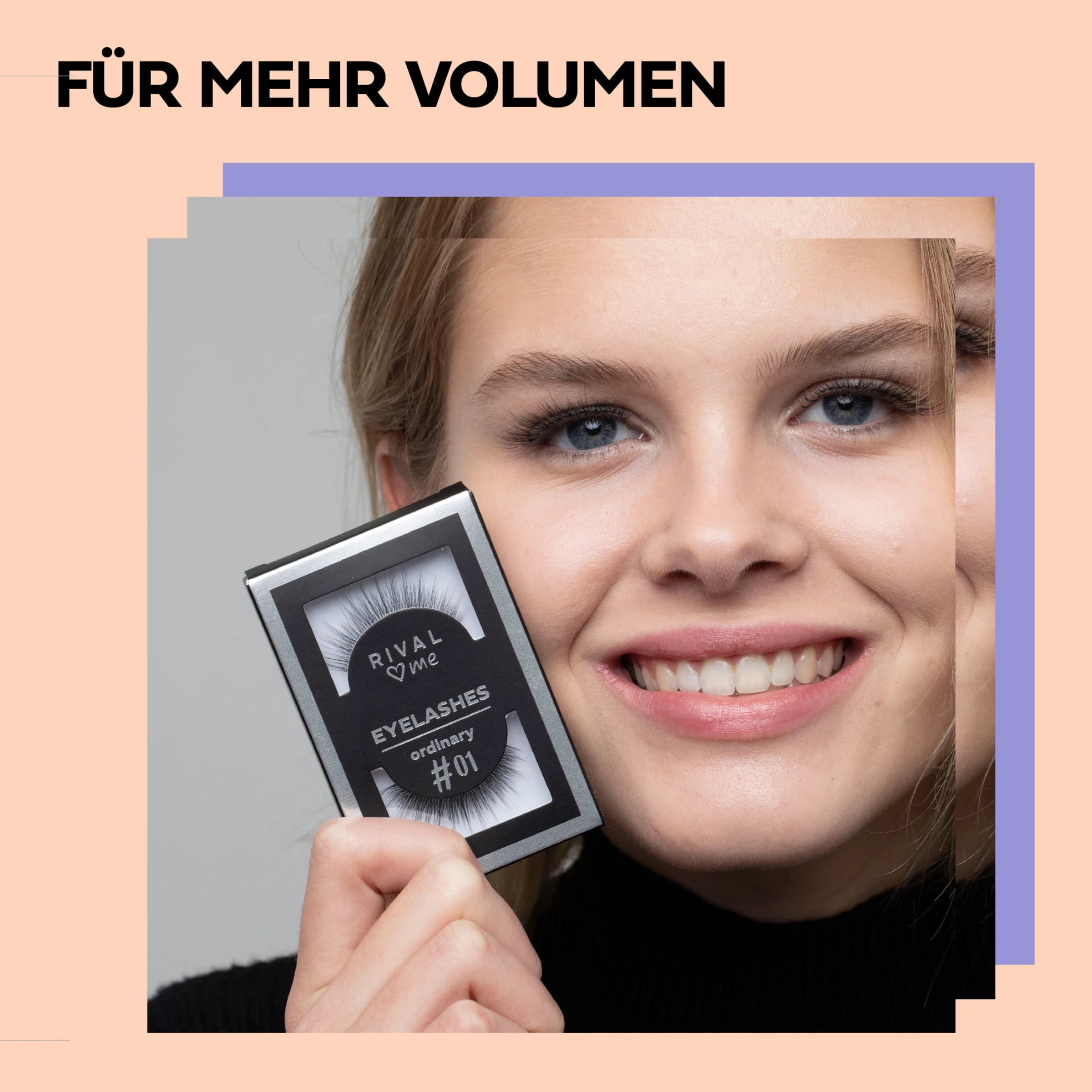 RIVAL Loves Me Eye Lashes 01 Ordinary – Bild 2