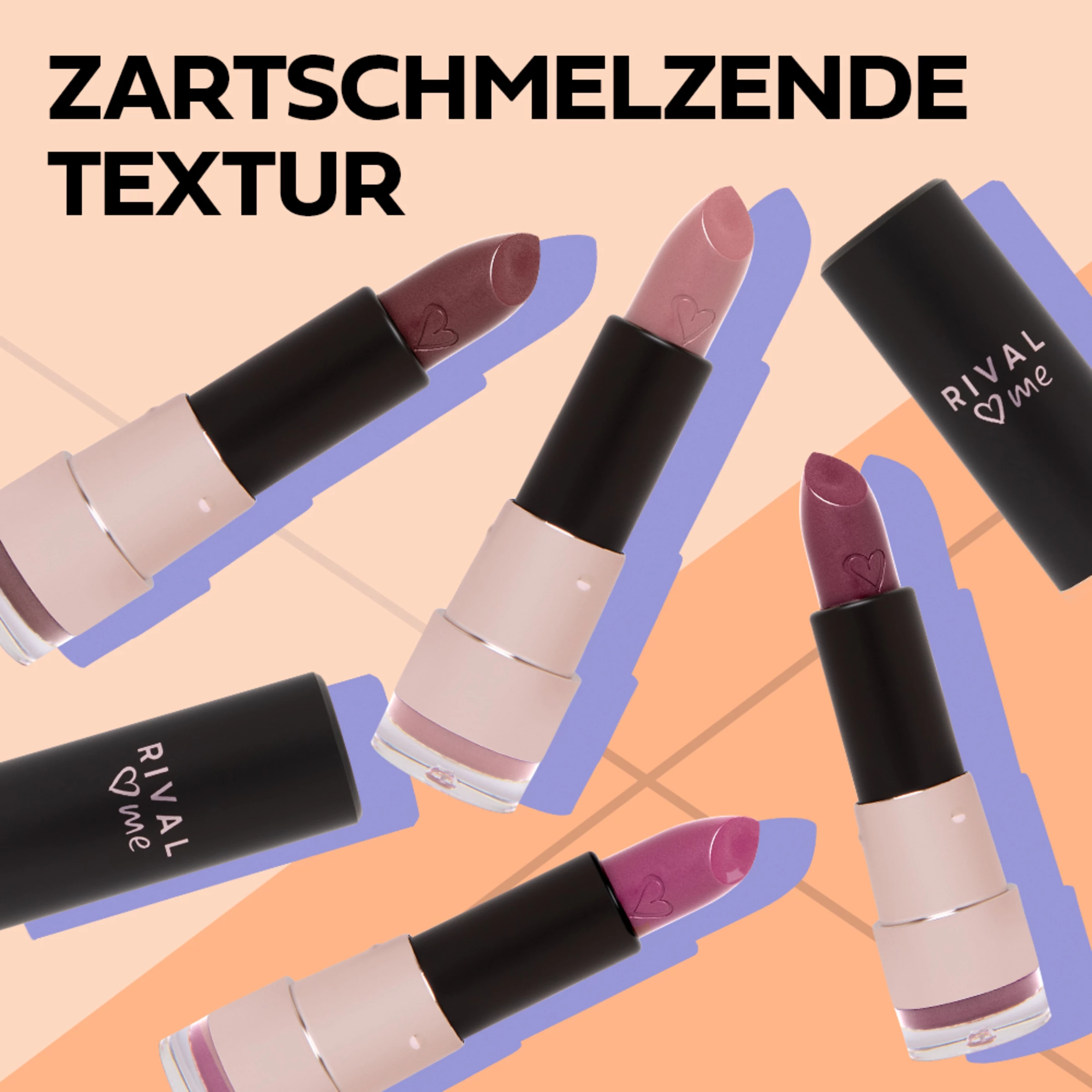 RIVAL Loves Me Lip Colour 02 Parisienne – Bild 3