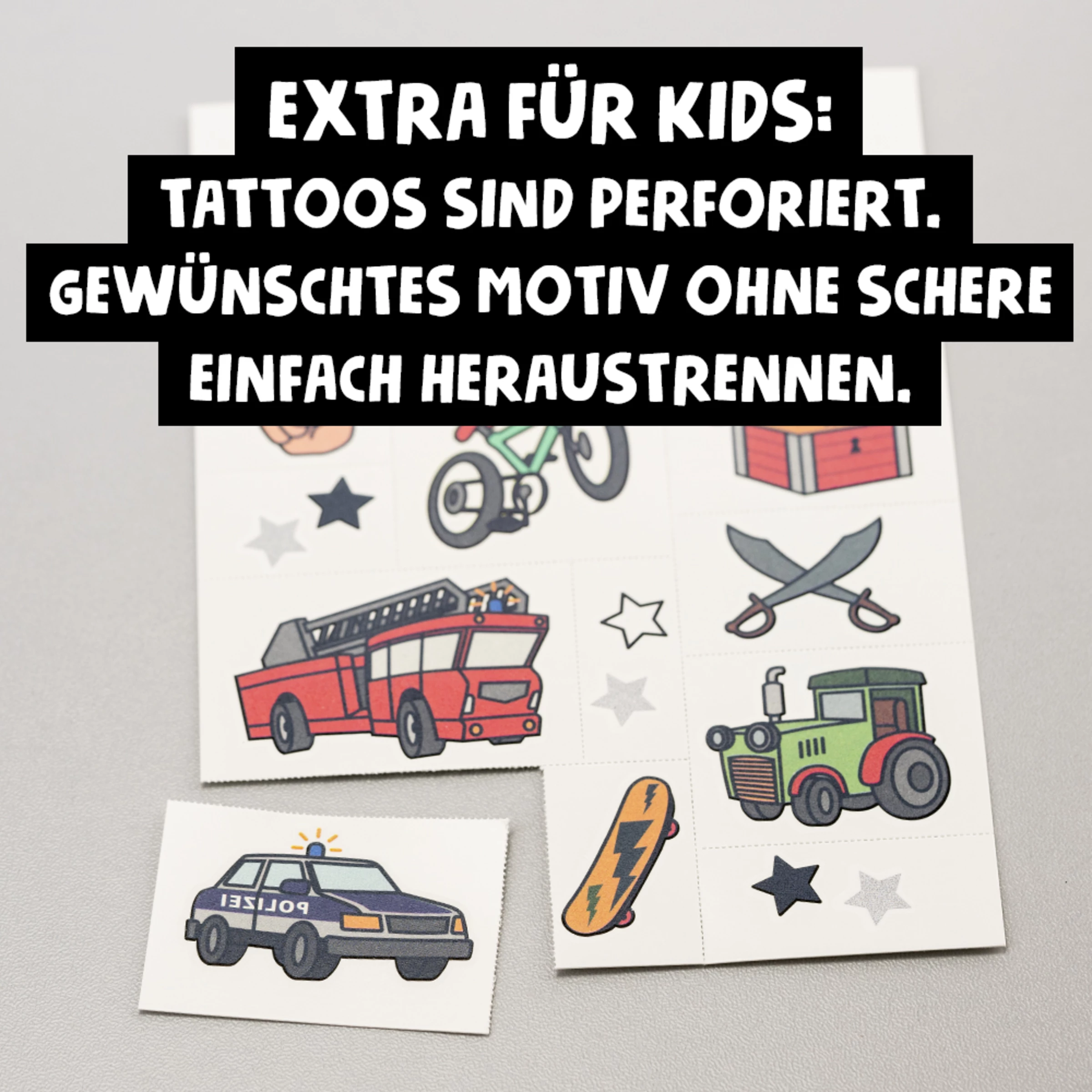 MINICO Temporäre Tattoos SET 02 – Bild 9