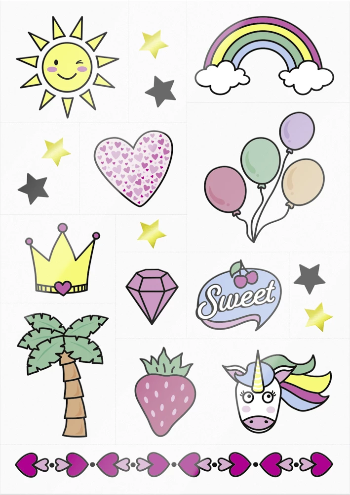 MINICO Temporäre Tattoos SET 01 – Bild 5