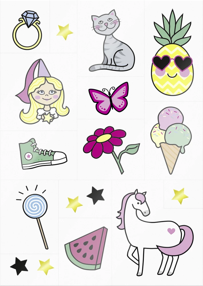 MINICO Temporäre Tattoos SET 01 – Bild 6