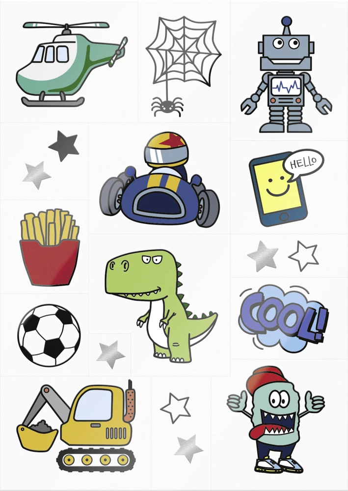 MINICO Temporäre Tattoos SET 02 – Bild 4