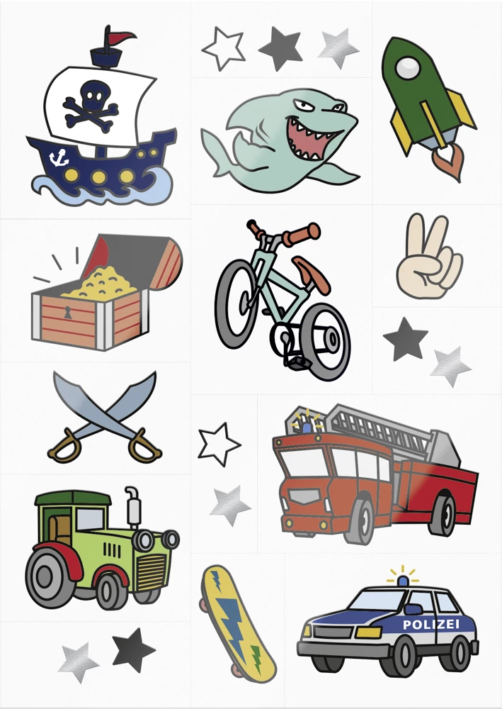 MINICO Temporäre Tattoos SET 02 – Bild 6