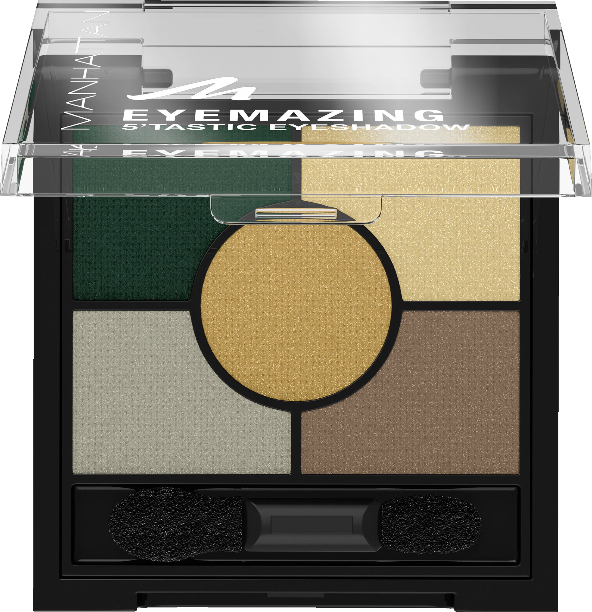 Manhattan Eyemazing 5'Tastic Eyeshadow 006 Jungle Green – Bild 2