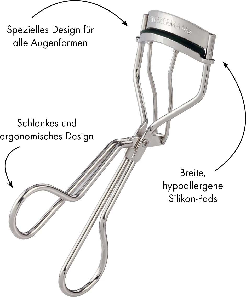 Tweezerman Classic Lash Curler - Wimpernzange, Silver – Bild 3