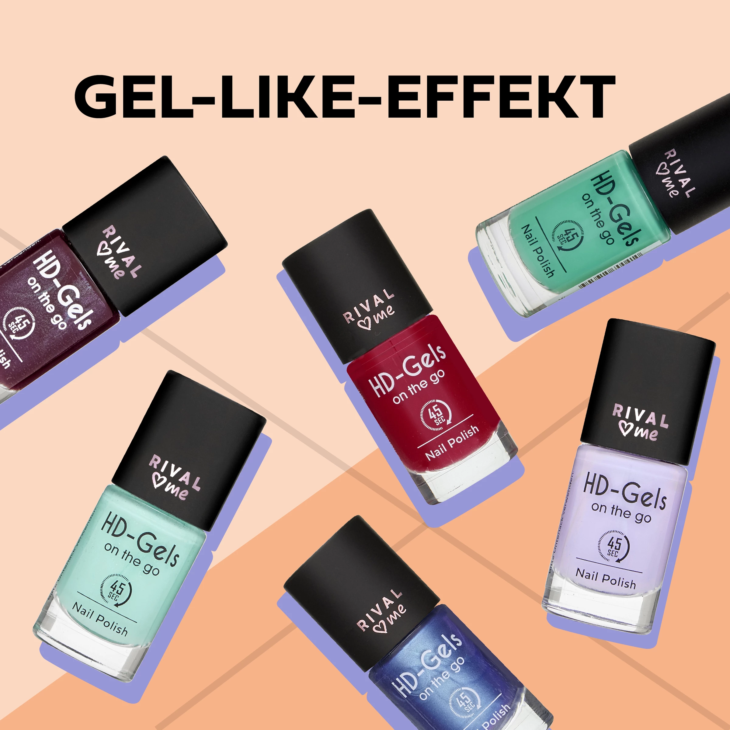 RIVAL Loves Me HD-Gels On The Go 32 Like Ice – Bild 3