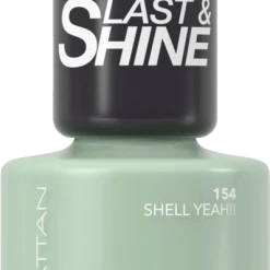 Manhattan Last & Shine Nail Polish, Farbe 154 Sheel Yeah!!