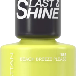 Manhattan Last & Shine Nail Polish, Fb. 155