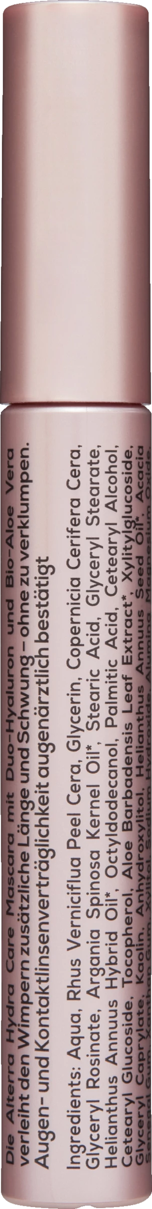 Alterra NATURKOSMETIK Hydra Care Mascara 01 Black – Bild 2