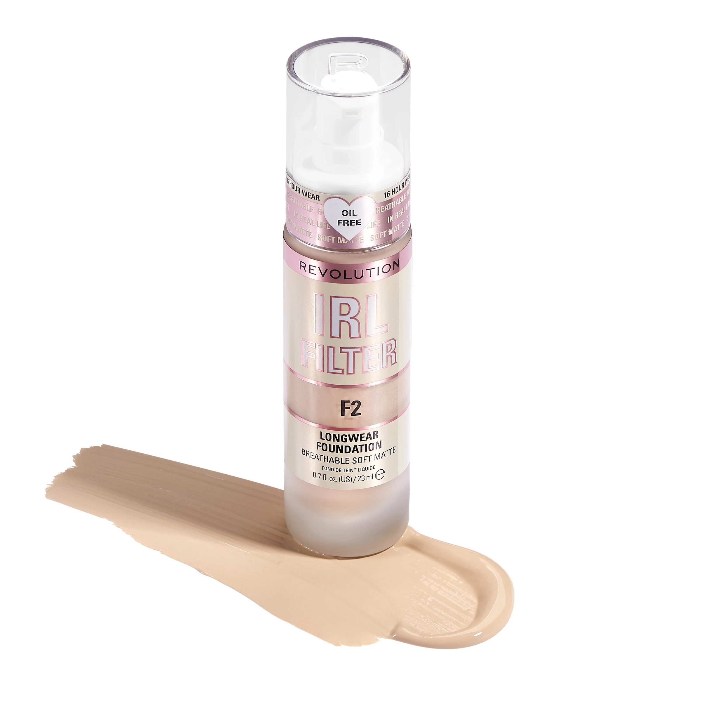 Revolution Makeup Revolution RL Filter Longwear Foundation F2 – Bild 3