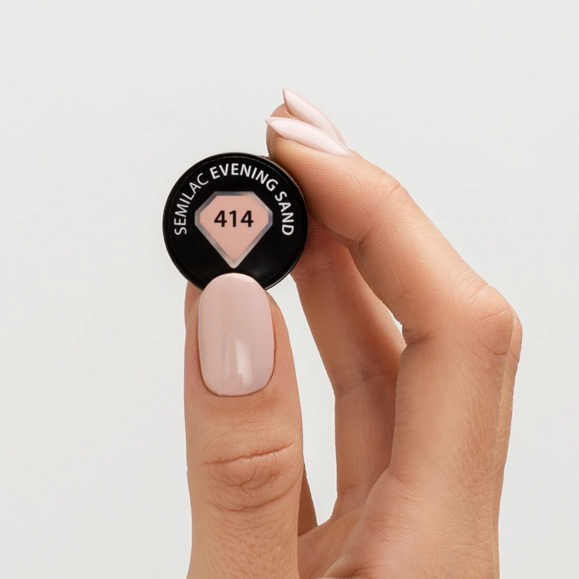 Semilac UV Nagellack 414 Evening Sand – Bild 2