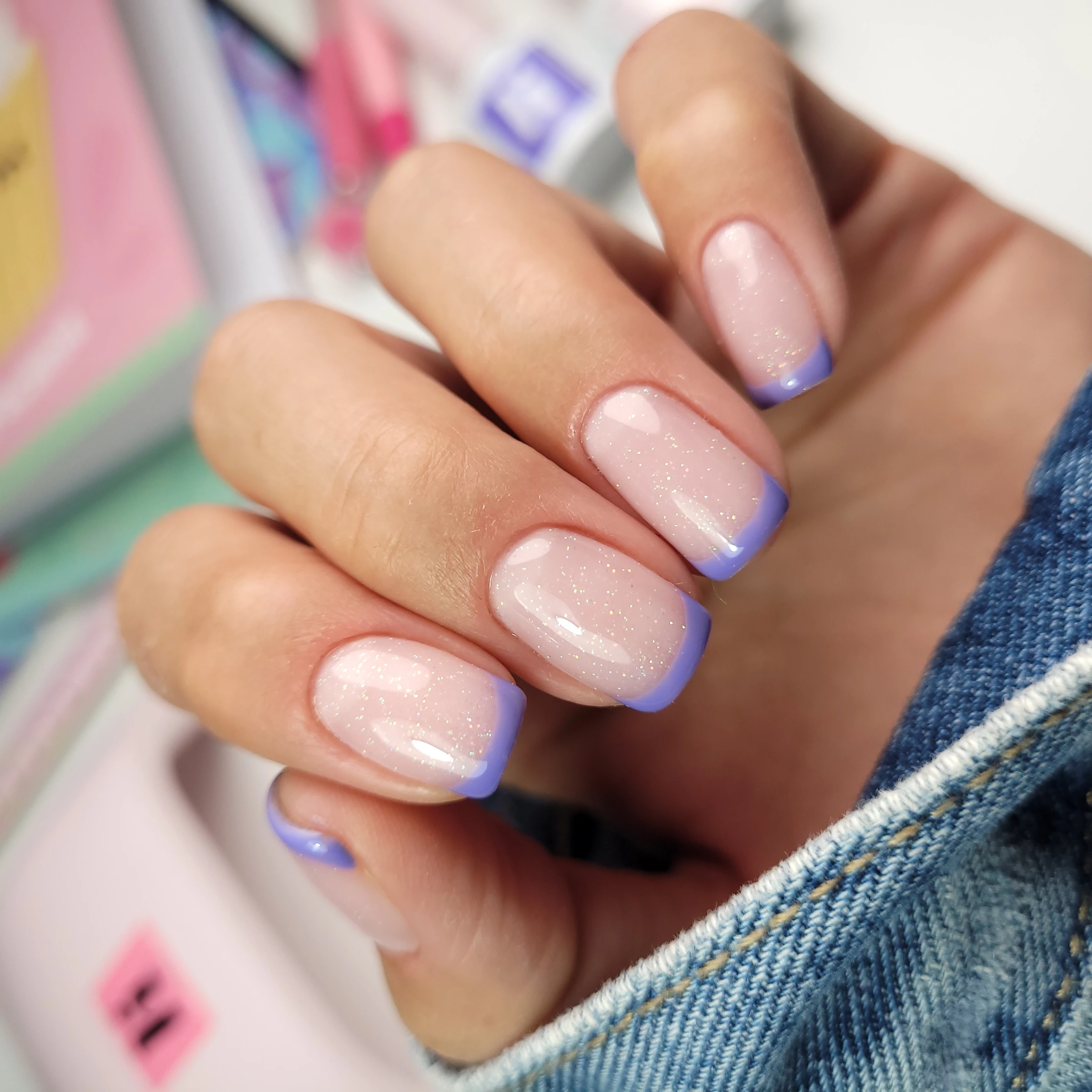 #131 Hi Hybrid UV Nagellack Shiny Ballet Pink – Bild 2