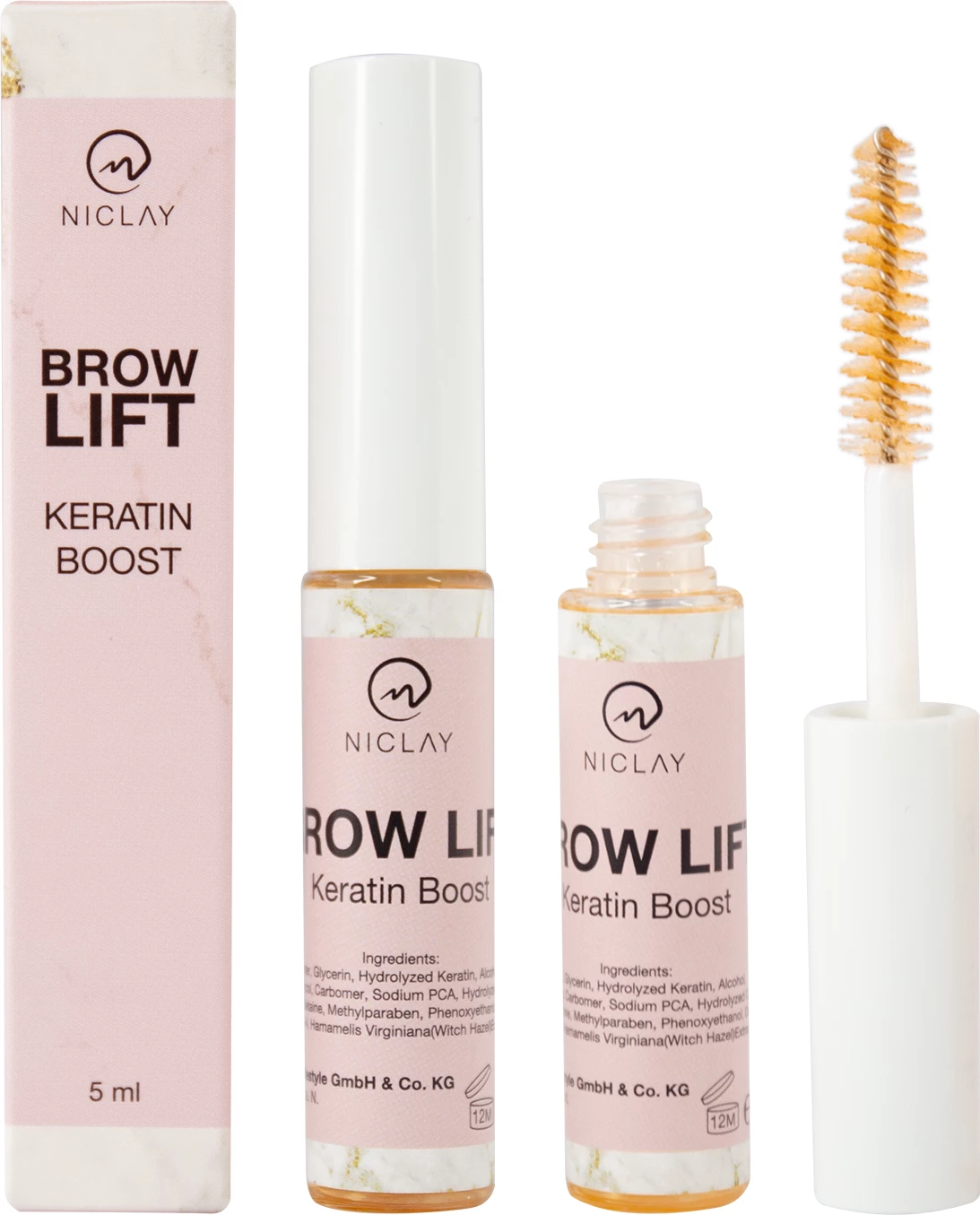 NICLAY Brow Lift Keratin Boost – Bild 2