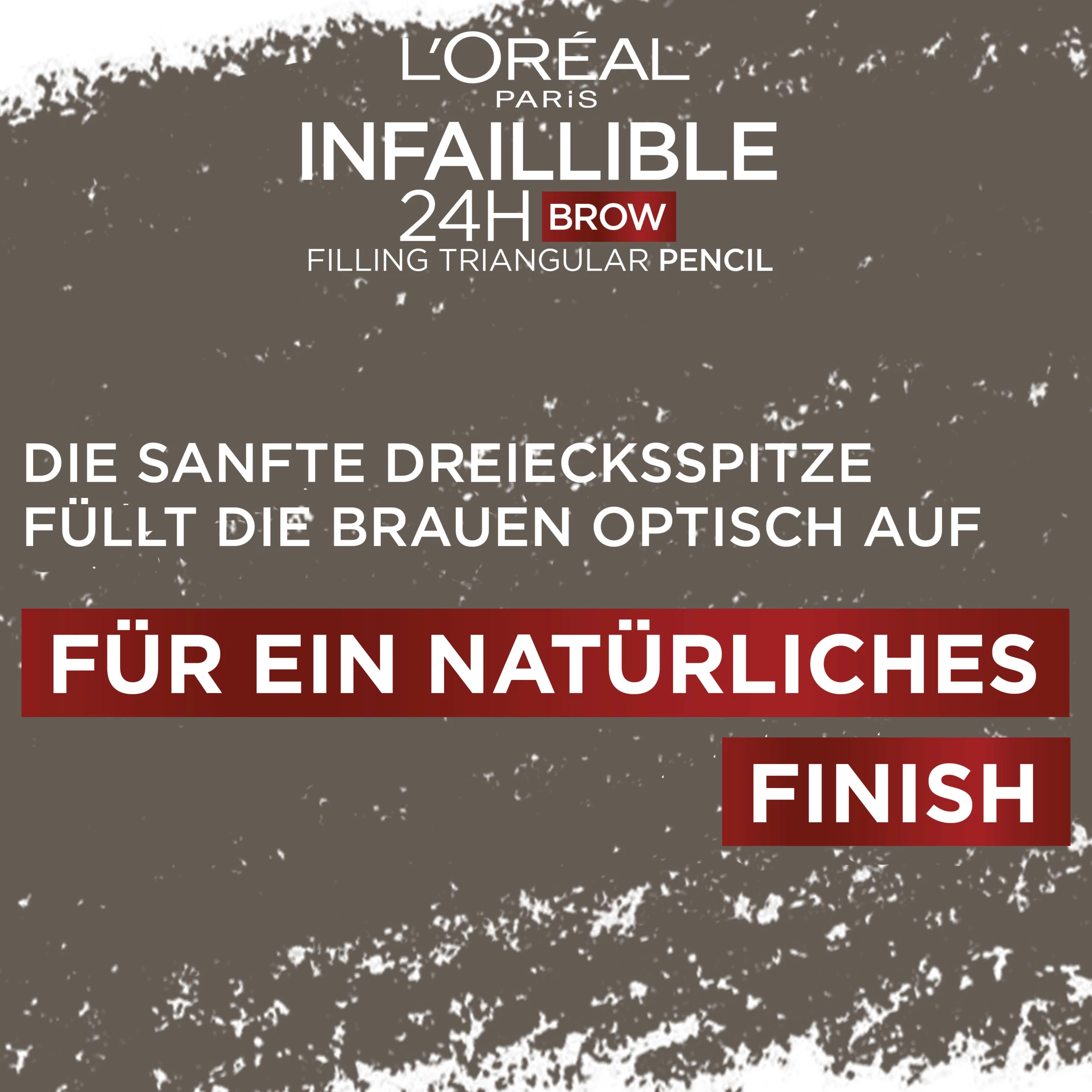 L’Oréal Paris Infaillible 24H Brow Filling Triangular Pencil 6.0 Dark Blonde – Bild 4