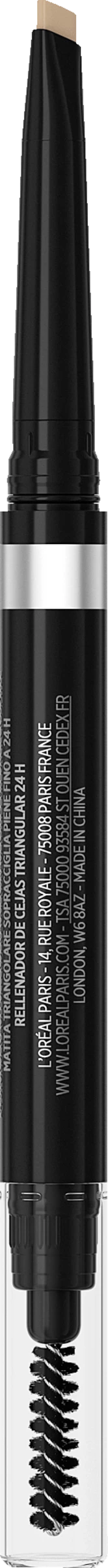 L’Oréal Paris Infaillible 24H Brow Filling Triangular Pencil 7.0 Blonde – Bild 6