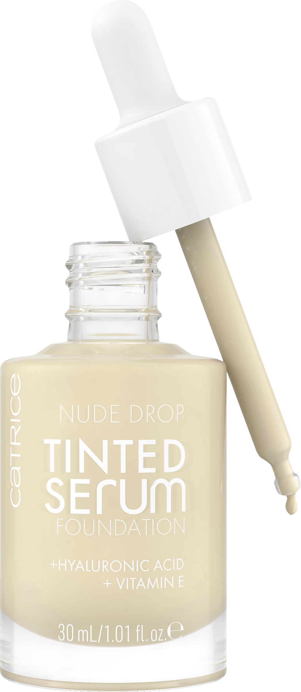 Catrice Nude Drop Tinted Serum Foundation 001N – Bild 2